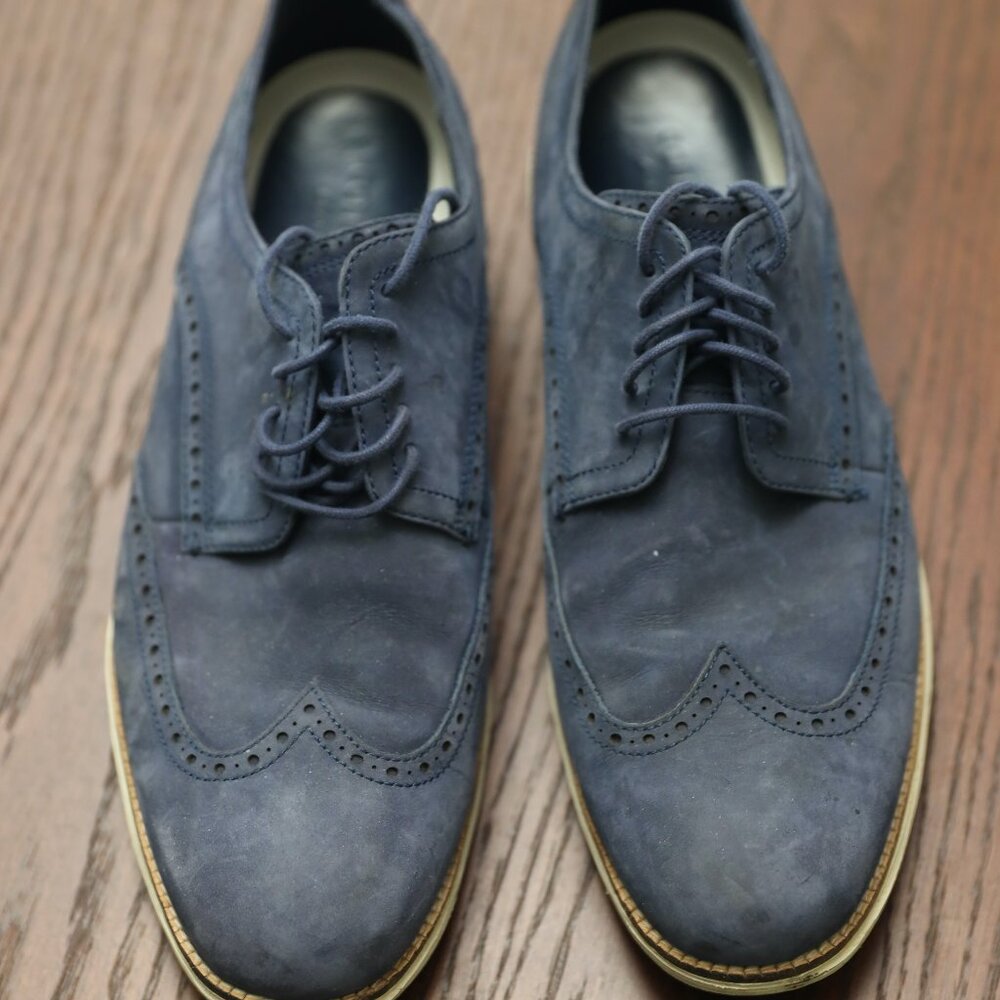 Cole Haan Wingtips Blue - Size 13